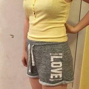 Grey comfortable shorts